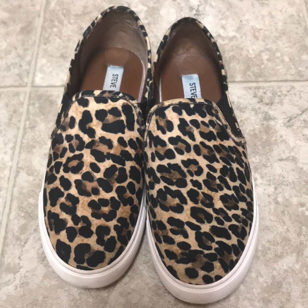 Steve Madden Leopard Sneakers